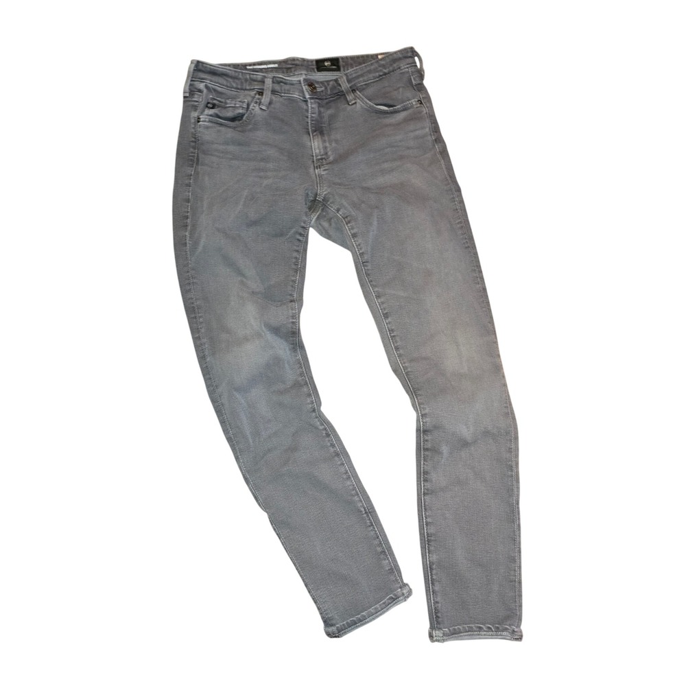 AG Adriano Goldschmied Legging Ankle Gray‎ Wash Denim Jeans Size 29